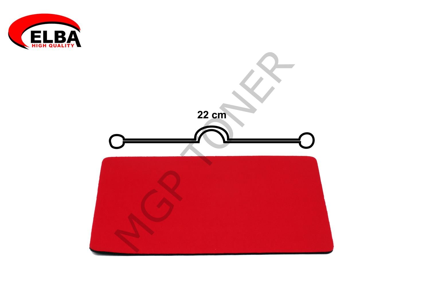 Elba 220 Kırmızı Mouse Pad (220*180*2)