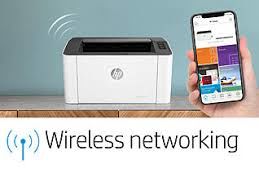 HP Laser 107wr WiFi Mono Lazer Yazıcı Dakikada 20 sayfaya kadar baskı hızı, Siyah Beyaz