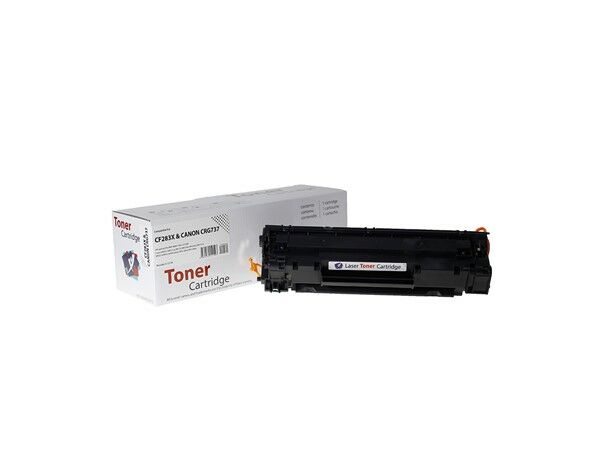 HP CF283X (83X) & CANON CRG737 (2.4K)