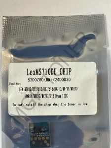 Lexmark MS810/ MS811/ MS812/ MS817/ MS818/ MX710/ MX711/ MX810/ MX811/ MX812/MX717/ MX718 Drum Chip 100K