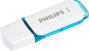Philips Snow Edition 2.0 USB flash sürücü, 16 GB, PC, dizüstü bilgisayar, bilgisayar veri depolama, okuma hızı 21 MB/s'ye kadar