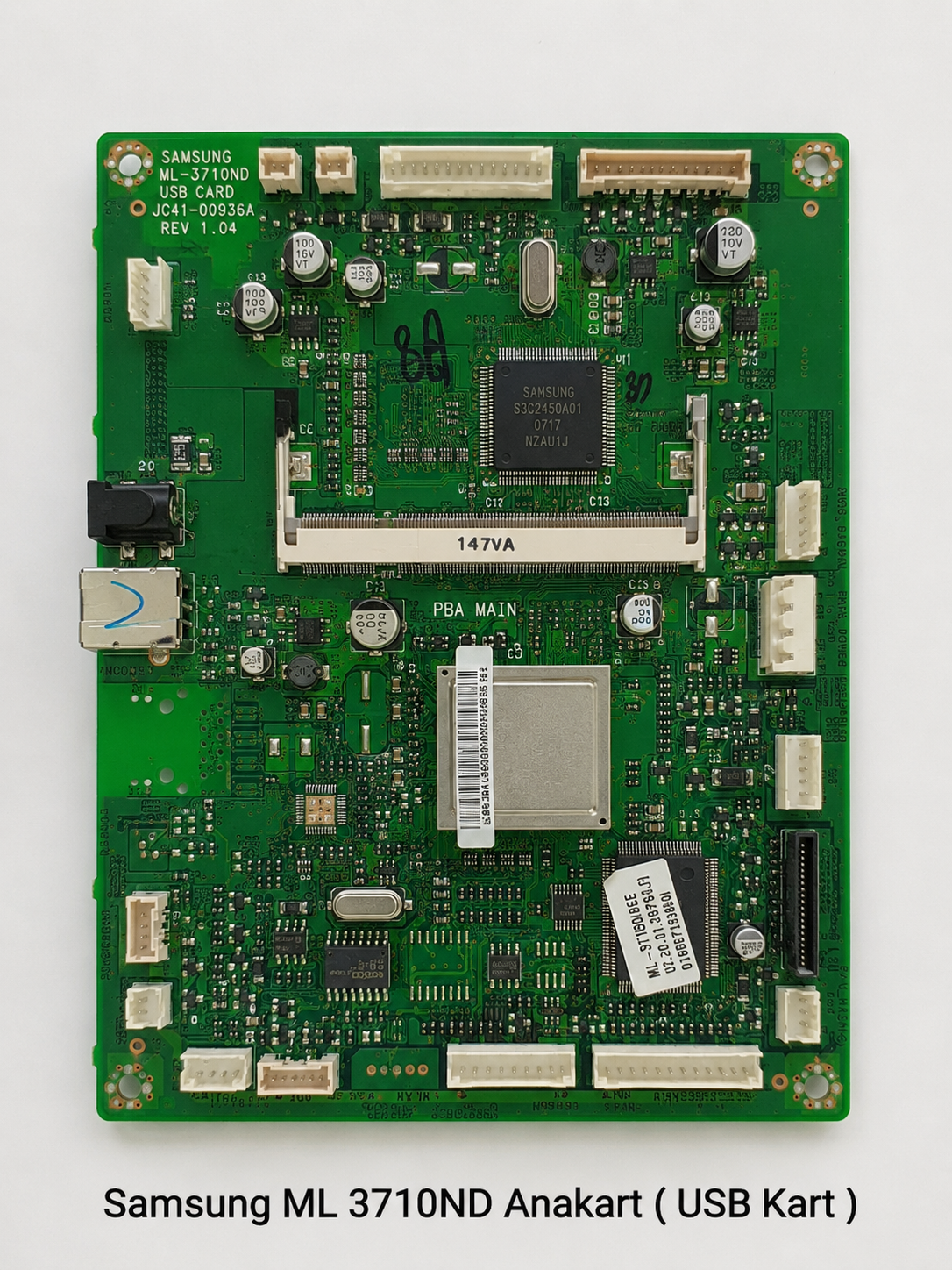 Samsung ML 3710ND Anakart  USB Kart  ormatter Board (Yazıcı Anakartı / USB Kart) 2. el